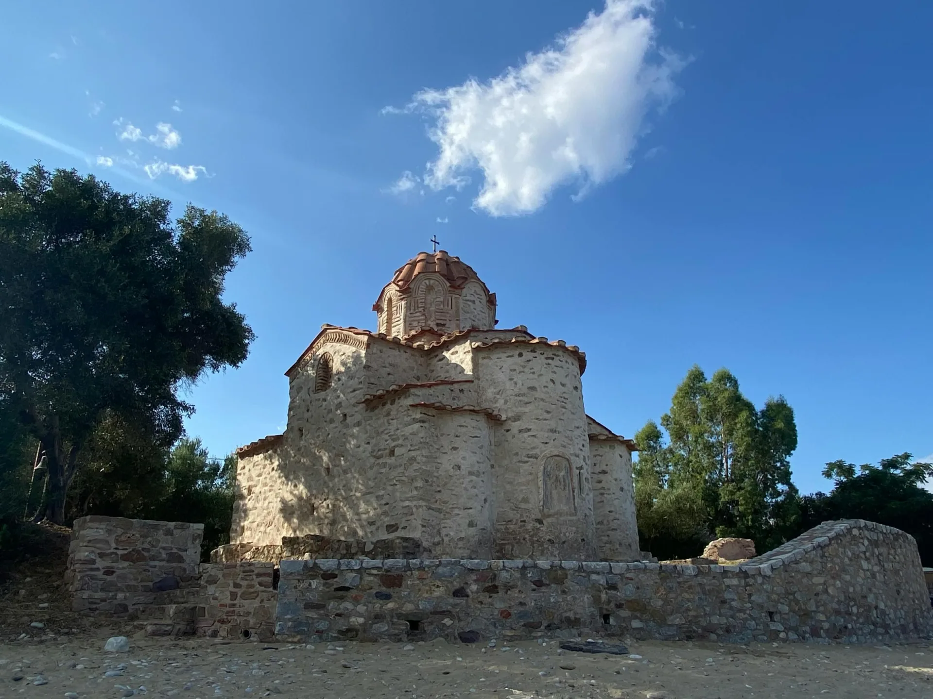 Biserică bizantină rurală din Grecia